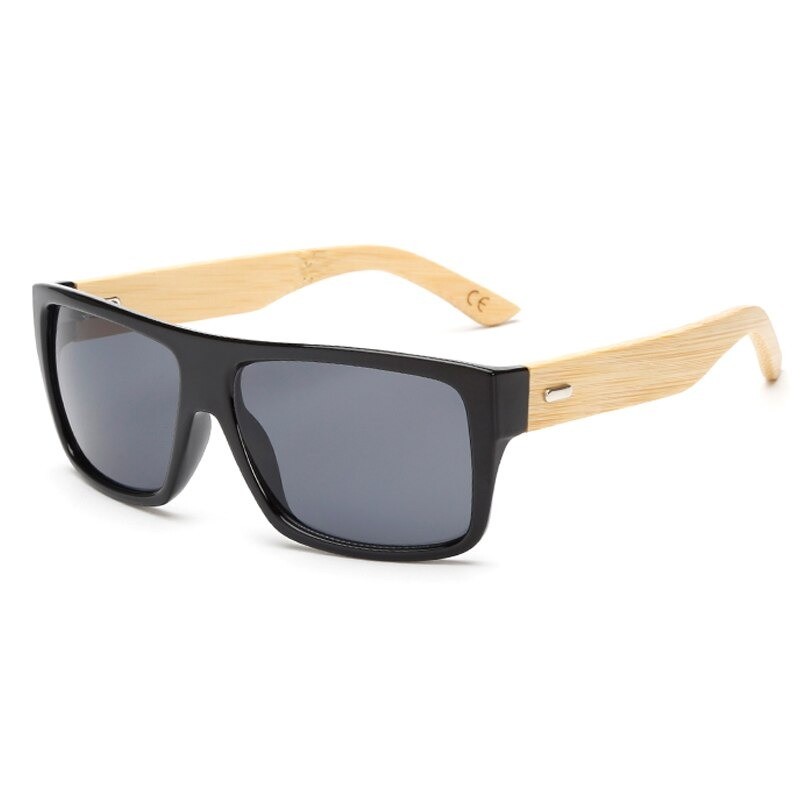 Bamboo wood sunglasses - UV400 - unisexSunglasses