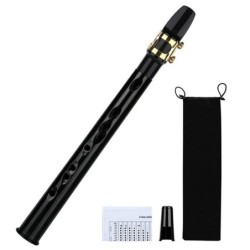 Mini saxofone - key-C - com bolsa de armazenamento