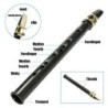 Mini saxofone - key-C - com bolsa de armazenamento