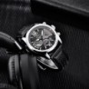 BENYAR - relógio Quartz esportivo - à prova d'água - pulseira de couro