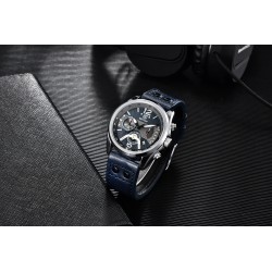 BENYAR - relógio Quartz esportivo - à prova d'água - pulseira de couro