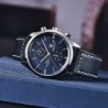 BENYAR - relógio Quartz esportivo - 100m à prova d'água - pulseira de couro