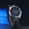 BENYAR - relógio Quartz esportivo - 100m à prova d'água - pulseira de couro