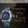 BENYAR - relógio Quartz esportivo - 100m à prova d'água - pulseira de couro