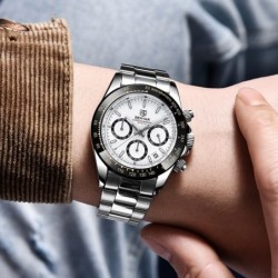 BENYAR - sports stainless steel watch - chronograph - Quartz - waterproofWatches