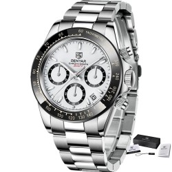 BENYAR - sports stainless steel watch - chronograph - Quartz - waterproofWatches