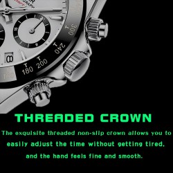 BENYAR - sports stainless steel watch - chronograph - Quartz - waterproofWatches