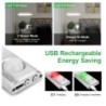 Luz de armário LED - com sensor de movimento - lâmpada inteligente USB - luz noturna sem fio - tarja magnética