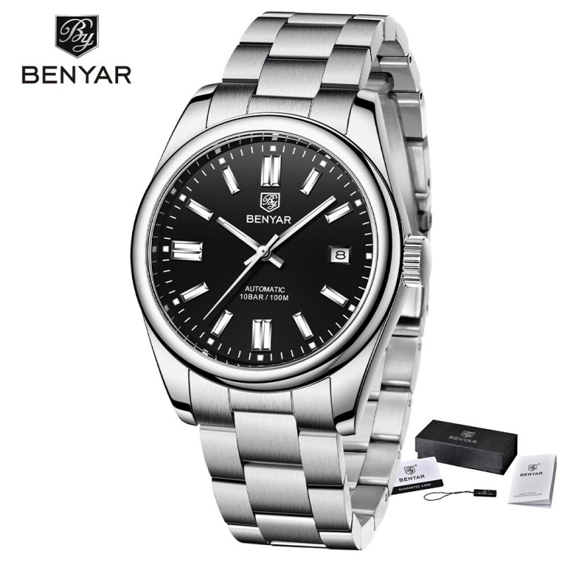 BENYAR - automatic sports watch - stainless steel - waterproofWatches
