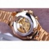 Mechanical sport watch - skeleton dial design - stainless steelWatches