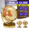 Rotating golden globe - with standEducational
