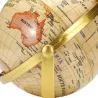 Rotating golden globe - with standEducational