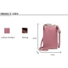 Small crossbody bag - wallet / phone holder - with zipperBags