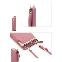 Small crossbody bag - wallet / phone holder - with zipperBags