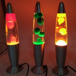 Luz noturna de vulcão / lava - lâmpada LED