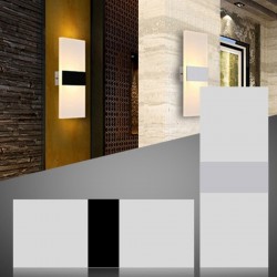 3W - 6W - 7W - Lâmpada de parede de acrílico LED