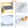 3W - 6W - 7W - Lâmpada de parede de acrílico LED