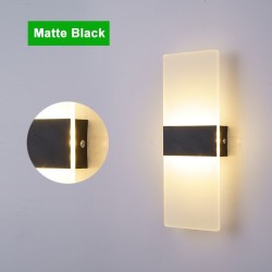 3W - 6W - 7W - Lâmpada de parede de acrílico LED