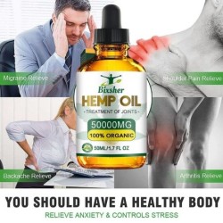 Organic hemp oil - rheumatoid arthritis - muscle pain relief - massage oilMassage