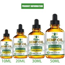 Organic hemp oil - rheumatoid arthritis - muscle pain relief - massage oilMassage