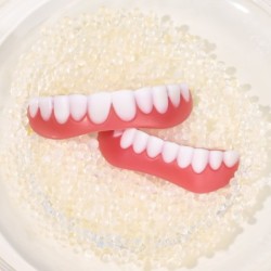 Prótese cosmética de silicone - aparelho superior/inferior