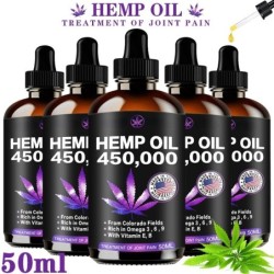 Óleo de cânhamo para massagem corporal - anti-ansiedade - alívio de dores nas articulações / músculos