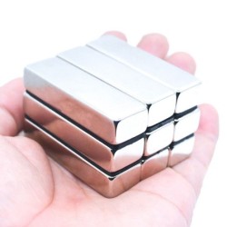 N35 - ímã de neodímio - bloco forte - 60 * 15 * 10 mm - 5 peças
