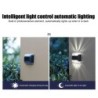 Luminária de parede solar para jardim - luz ascendente / descendente - LED - à prova d'água