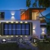 LED solar light - outdoor wall lamp - waterproof - up / down lightSolar lighting