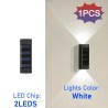LED solar light - outdoor wall lamp - waterproof - up / down lightSolar lighting