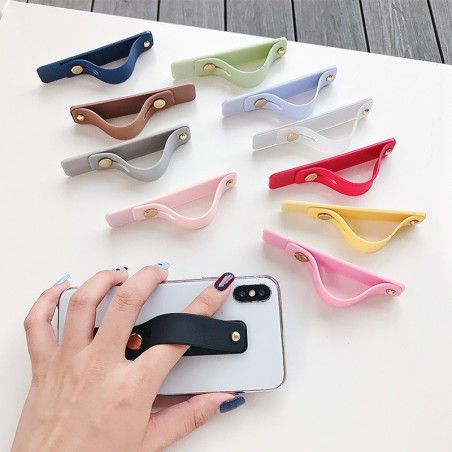 Suporte universal para telefone - pulseira de silicone - aperto de anel de dedo - adesivo