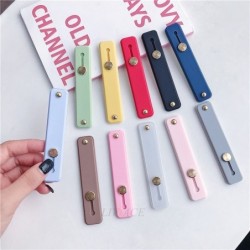 Suporte universal para telefone - pulseira de silicone - aperto de anel de dedo - adesivo