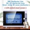 Esterilizador ultravioleta - máquina de desinfecção - tela LCD inteligente