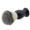 Conjunto de barbear profissional - escova - tigela de aço inoxidável - com suporte