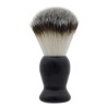 Conjunto de barbear profissional - escova - tigela de aço inoxidável - com suporte