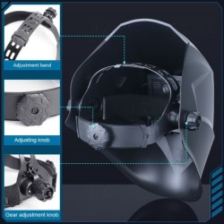Welding mask - auto darkening - Solar - automatic - DIN 4/9-13 TIG MIGHelmets