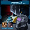 Welding mask - auto darkening - Solar - automatic - DIN 4/9-13 TIG MIGHelmets