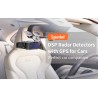 388T DSP - 2 em 1 detector de radar a laser - GPS - alerta de voz