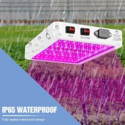 Lâmpada LED para cultivo de plantas - espectro completo - à prova d'água - 4000W - 5000W
