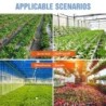 Lâmpada LED para cultivo de plantas - espectro completo - à prova d'água - 4000W - 5000W