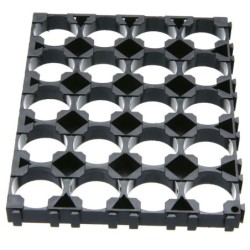 Espaçador de bateria de células 18650 - separador de plástico - 10 peças