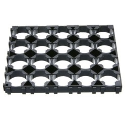 Espaçador de bateria de células 18650 - separador de plástico - 10 peças