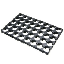 Espaçador de bateria de células 18650 - separador de plástico - 10 peças