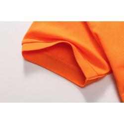 Short sleeve polo t-shirt - collar with buttons - cottonT-shirts