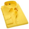 Camisa clássica manga longa - cor sólida - Slim Fit