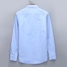 Camisa clássica manga longa - cor sólida - Slim Fit