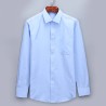 Camisa clássica manga longa - cor sólida - Slim Fit