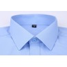 Camisa clássica manga longa - cor sólida - Slim Fit