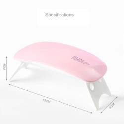 SUN Mini - Secador de unhas UV - USB - 6W