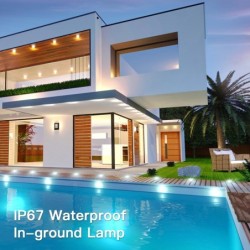 Recessed LED deck lights - outdoor - IP67 waterproof - DC12V - 16 piecesLights & lighting